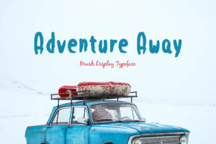 Adventure Away Font for Editorial Design and Creative Projects