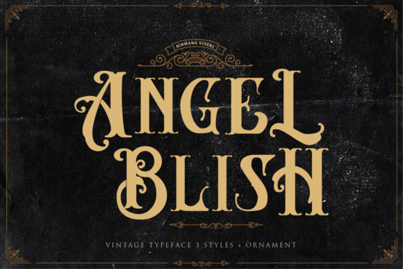 Angel Blish Family: A Timeless Display Font for Modern Editorial Design