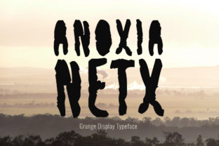 Anoxia Next: A Striking Display Font for Creative Makers