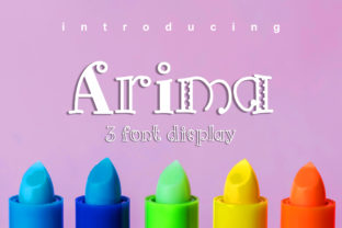 Arima Display Font for Bold Brand Campaigns