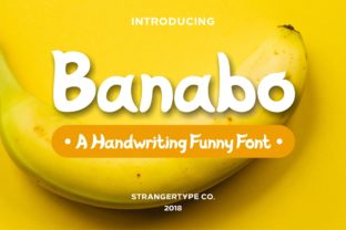 Banabo: A Playful Font for Memorable Branding