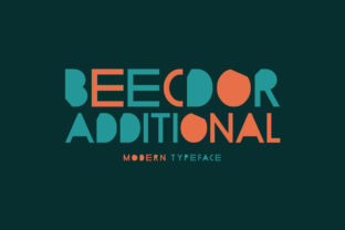 Beecdor Additional Display Font for Modern Web Design