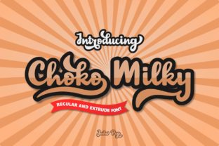 Choko Milky Display Font for Bold Web Design