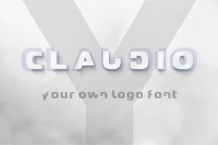 Claudio Display Font for Bold Branding and Web Design