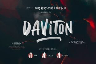 Daviton Display Font for Polished Branding