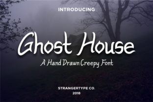 Ghost House Font for Professional Branding and Design