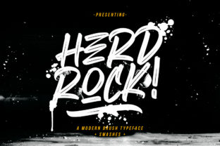 Herdrock: The Modern Display Font That Elevates Campaign Design
