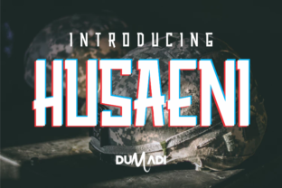 Husaeni Font for Modern Branding and Creative Campaigns