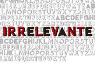 Irrelevante Font for Bold Branding and Eye-Catching Design