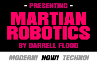Martian Robotics Font for Bold Editorial Designs
