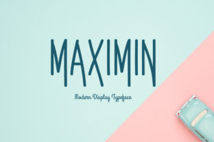 Maximin Font: A Modern Display Font for Creative Projects
