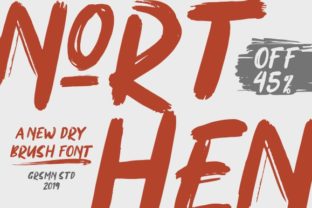 Northen Font for Handmade Creations and Branding