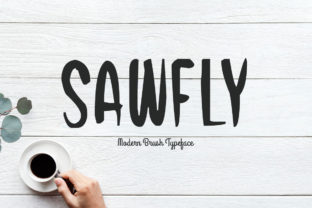 Sawfly Font for Creative Branding and Design Projects