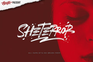 SheTerror Font for Bold Branding and Eye-Catching Designs