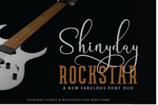 Shinyday Rockstar Duo for Branding and Design
