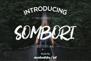 Sombori Display Font for Bold Branding and Visual Impact