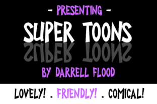 Super Toons: A Playful Font for Business Branding
