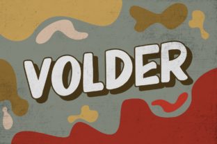 Volder Display Font for Bold Branding and Eye-Catching Design