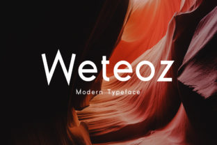Weteoz: A Modern Font That Elevates Your Brand’s Visual Identity